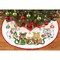 Herrschners Santa's Little Helpers Tree Skirt Stamped Cross-Stitch